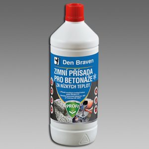 Zimní přísada pro betonáže za nízkých teplot