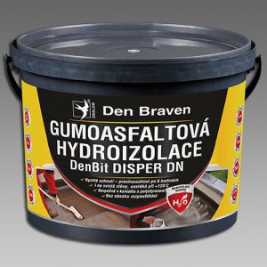 Gumoasfaltová hydroizolace DenBit DISPER DN