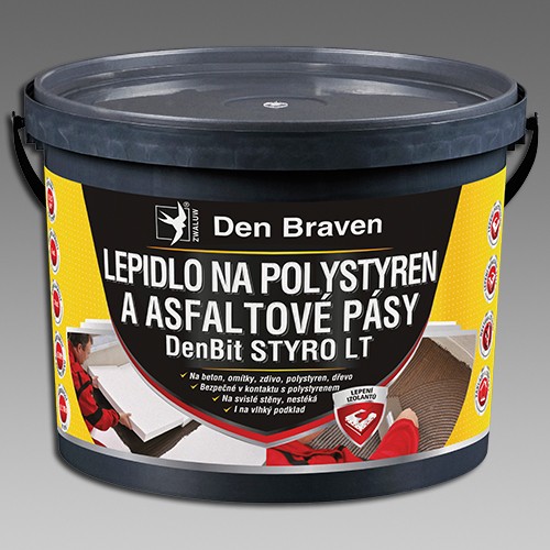Lepidlo na polystyrén a asfaltové pásy DenBit STYRO LT