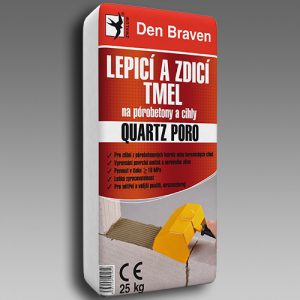 Lepicí a zdicí tmel na pórobetony a cihly QUARTZ PORO