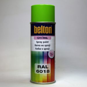 Barva ve spreji Belton SPECTRAL RAL 6018 zelenožlutá