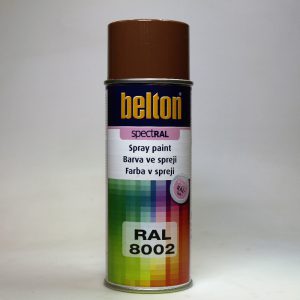 Barva ve spreji Belton SPECTRAL RAL 8002 hnědá signální