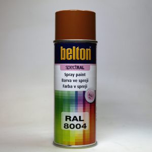 Barva ve spreji Belton SPECTRAL RAL 8004 hnědá měděná