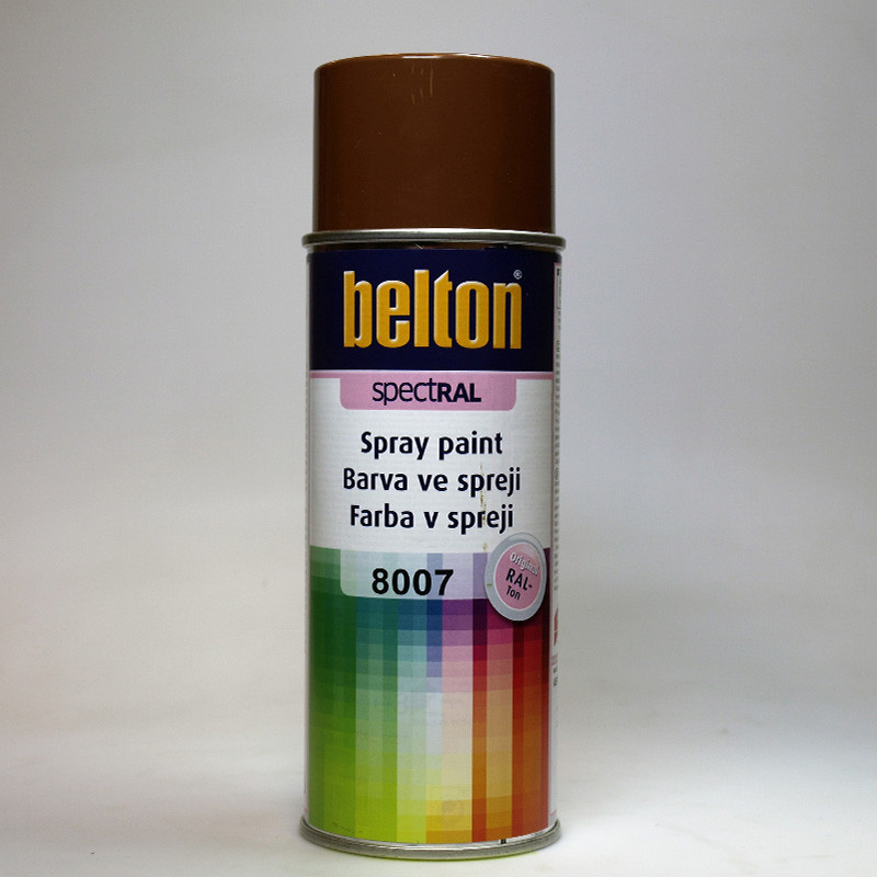 Barva ve spreji Belton SPECTRAL RAL 8007 srnčí hněď