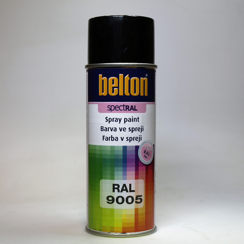 Belton SPECTRAL RAL 9005 černá matná, barva ve spreji