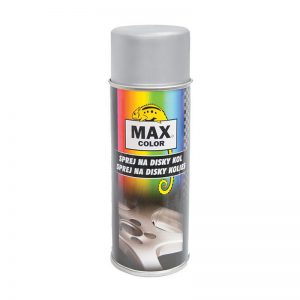 MAX COLOR sprej na disky kol stříbrný 400 ml