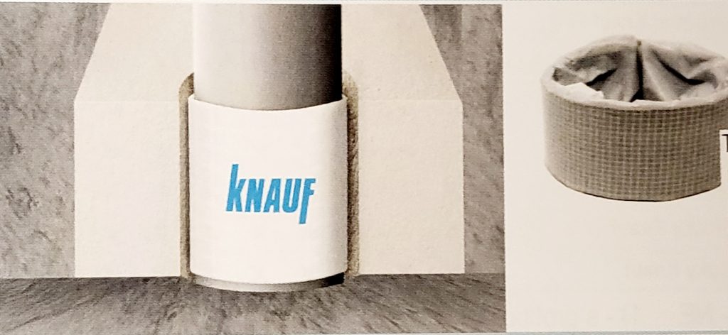 Zpevňující páska na instalace Knauf  Pr. 160mm
