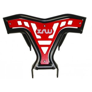 XRW FRONT BUMPER X16 Black - PHD RED YAMAHA YFZ 450