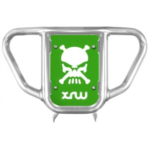 XRW FRONT BUMPER XR9 POLISH PHD GREEN - YAMAHA YFZ 450R