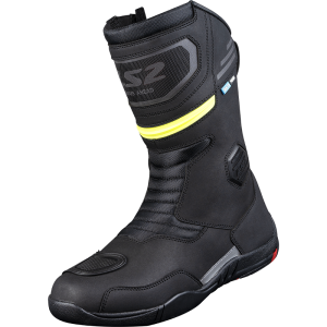 LS2 GOBY MAN BOOTS WP BLACK H-V YELLOW 39