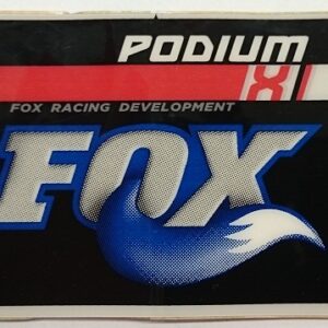 Decal: '06 Podium X, Reservoir (6.25 X 2.15)