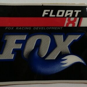 Decal: '06 Float X, Reservoir (6.25" X 2.15")