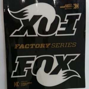 Decal: EVOL Air Sleeve, Short (4.75 X 5.4) Clear, Kashima
