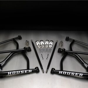 Houser A-Arms Honda TRX450R (All Years), Long Travel, +2,25 Wide, +0 Forward - black