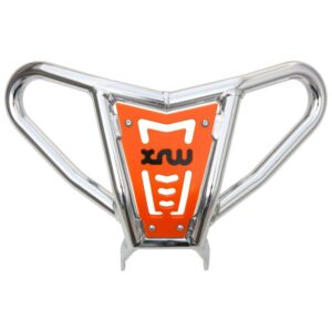 XRW FRONT BUMPER X17 POLISHED PHD ORANGE - KYMCO KXR 250