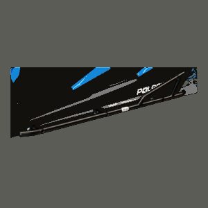 XRW NERF BAR P9 BLACK - RZR4 1000 XP