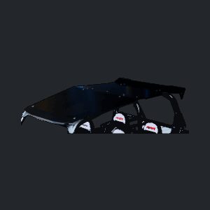 XRW ROOF ALUMNIUM BLACK - RZR4 1000 XP