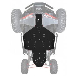 XRW PROT.CENTRAL  PHD SKID PLATE - RZR Turbo 2017