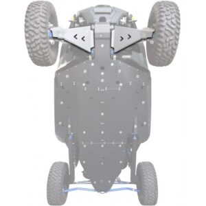 XRW FRONT A-ARM GUARDS ALUM - RZR PRO XP