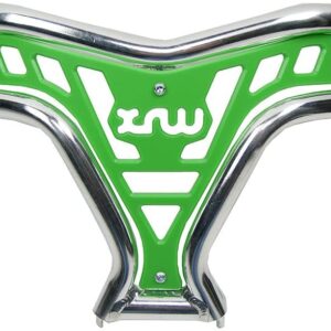 XRW BUMPER X16 POLISHED - PHD GREEN - HONDA TRX 300