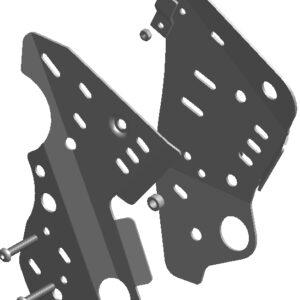 XRW FRAME GUARD - YAMAHA YFM 700