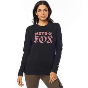 FOX Moto X Crew Fleece  -S, Black, LFS18F