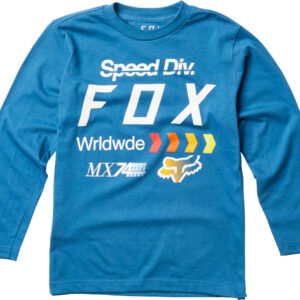FOX Youth Murc Ls Tee  -YXL, Dusty Blue, LFS18F