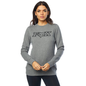 FOX Fheadx Crew Fleece  -XL, Heather Graphite, LFS18F