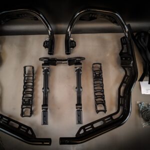 Houser YAMAHA YFZ450R 09-14, YFZ450X 10-11, Pro Bounce Nerf Bar, XC Version Black