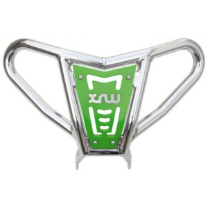 XRW FRONT BUMPER X17 POLISHED PHD GREEN - POLARIS PREDATOR 500