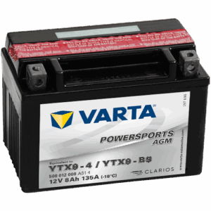Varta 12V/8Ah moto LF (YTX9-4/YTX9-BS) Linhai M150, 200