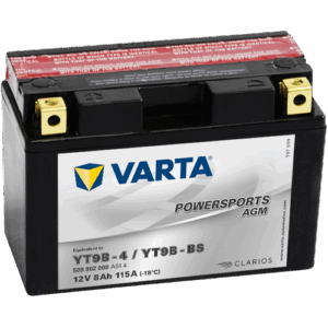 Varta 12V/8Ah - moto LF (YT9B-4/YT9B-BS)