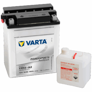 Varta 12V/14Ah moto (YB14-A2)  Freshpack