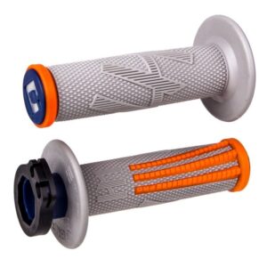 ODI GRIPS PRO MX Lock-on v2 EMIG 4-Stroke Gray/Orange