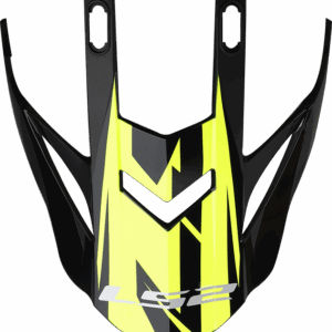 LS2 MX437 EVO PEAK ROAR BLACK H-V YELLOW