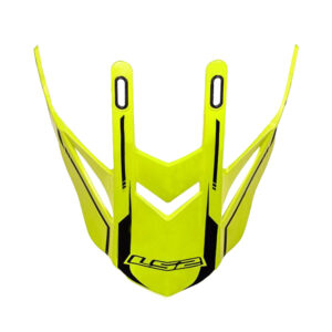 LS2 MX437 PEAK CORE MATT HI VIS YELLOW
