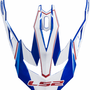 LS2 PEAK MX470 POWER CHROME BLUE