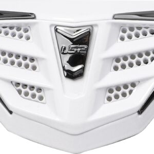 LS2 FF900 AIR VENT CHIN GLITTER WHITE
