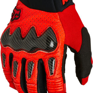 FOX Bomber Glove Ce - 4XL, Fluo RED MX