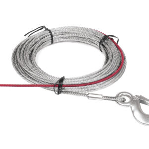 Steel rope With Hook 4.8mm x 15.2m for Cub 3