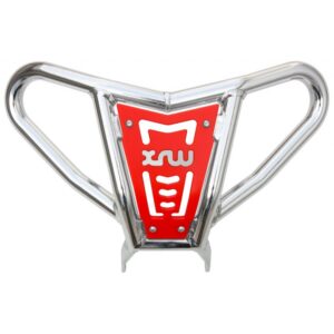 XRW FRONT BUMPER X17 POLISHED PHD RED - YAMAHA YFZ 450R