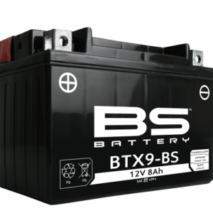 R/B V508012008A514 BS-BATTERY BTX9-BS 12V/8Ah moto (YTX9-4/YTX9-BS) Linhai M150, 200, 210