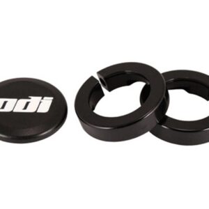 ODI GRIPS Set Lock Jaw Clamps w/Snap Caps - Black