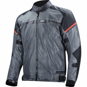 LS2 RIVA MAN JACKET BLACK DARK GREY RED M