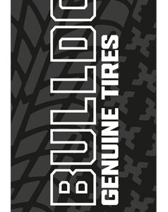 BULLDOG Flag 60x200cm