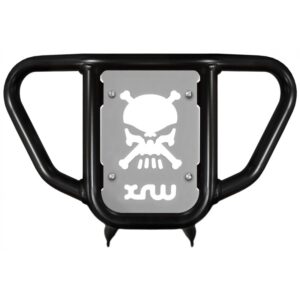 XRW FRONT BUMPER XR9 Black - KAWASAKI KFX 450