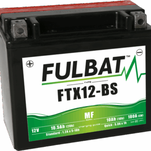 FULBAT baterie 12V/10Ah FTX12-BS (YTX12-BS) ACCESS Tomahawk, MAX, SUZUKI, KAWASAKI