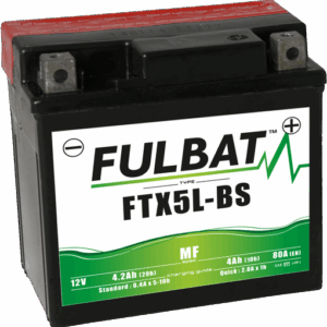 FULBAT Battery 12V/4Ah FTX5L-BS (YTX5L-BS) ACCESS DRR, HONDA, KTM, LINHAI ATV 110, HUSQVARNA, SUZUKI