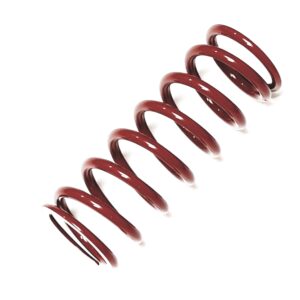 Spring:(T) 8.000 TLG X 2.250 ID X 200 lbs/in, Dark Red
