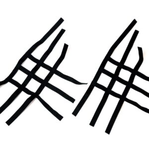 XRW NERF BAR NETS R1 BLACK - YAMAHA YFM 700R